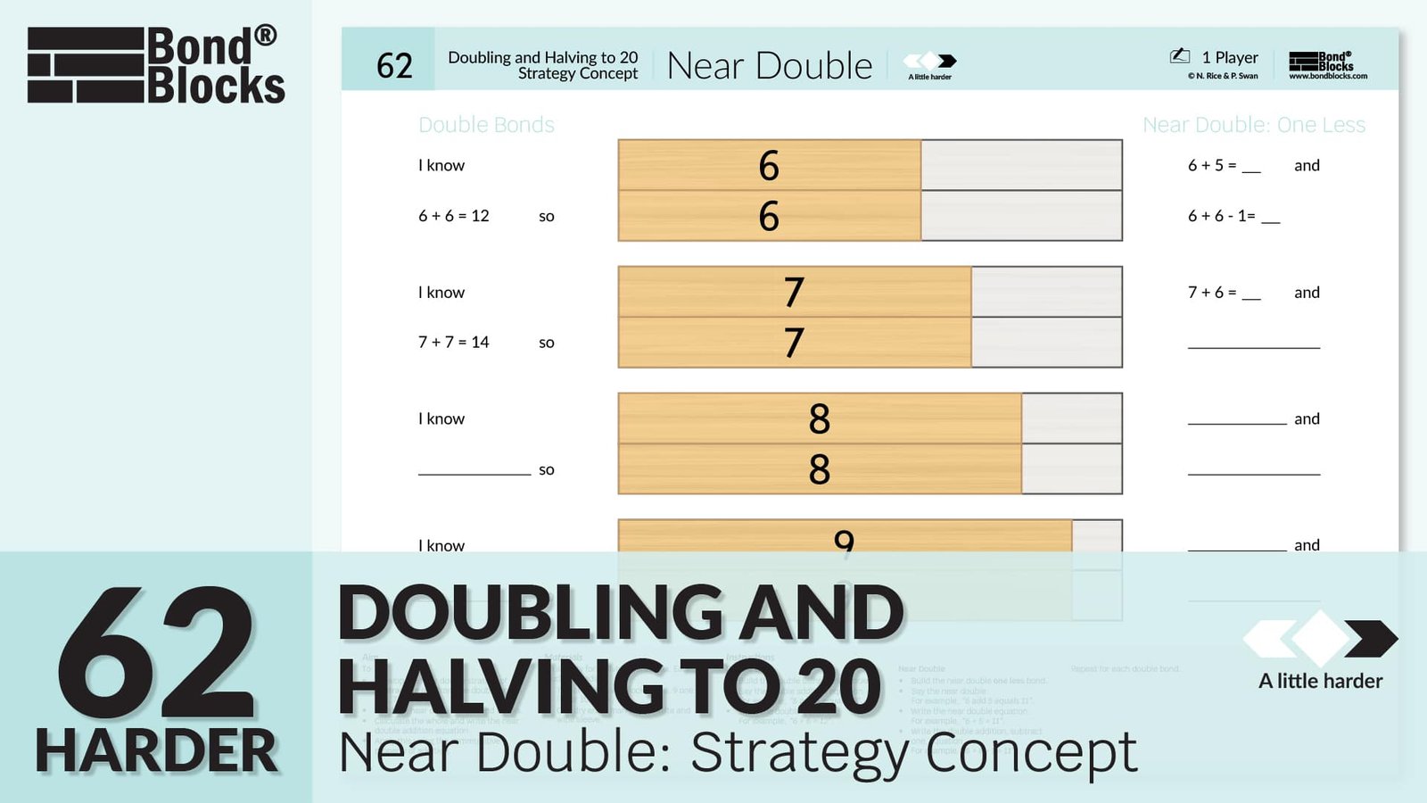 62.2 Near Double Strategy Concept A Little Harder