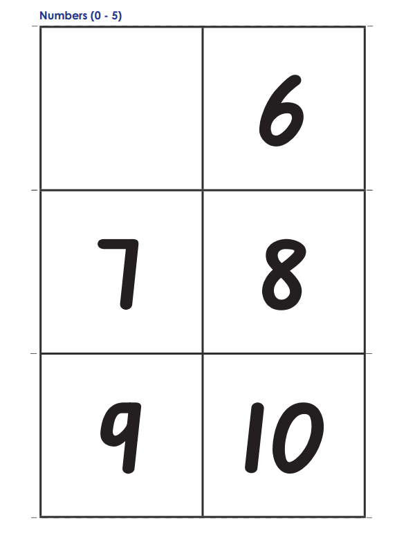 Pocket Dice 6 To 10 Five Plus Numerals